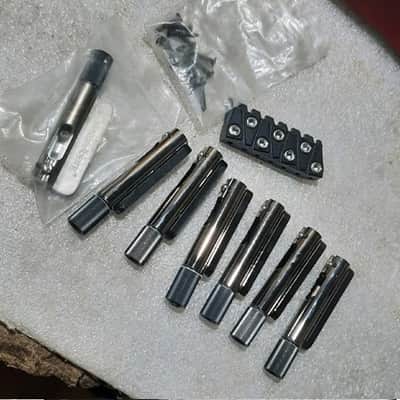 Strandberg EGS Rev7 MonoRail Bridge Tuner Assemblies - Chrome | Boden NX 7 String | DHL Express fees Included | image 3