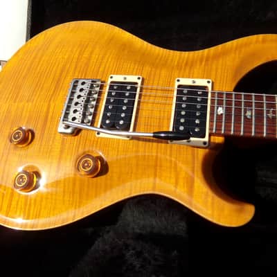 1996 PRS Custom 24 - Santana Yellow, '10' Top, excellent condition image 1