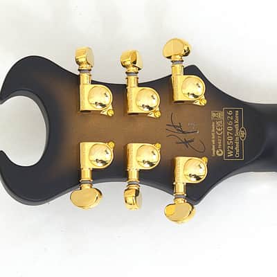 Schecter Synyster Custom-S Guitar Satin Gold Burst B-Stock 0626 image 7