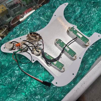USA Custom Guitar Parts Caster S-Style Satin Sea Foam Green W/Case image 13