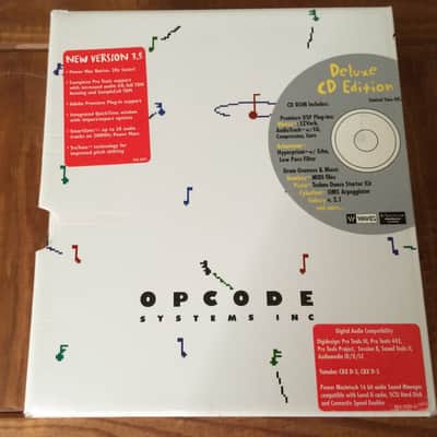 Opcode Studio Vision Pro – complete software package, never installed – Make an offer! image 5