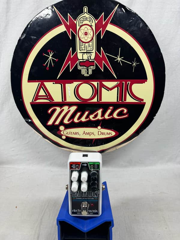 Electro-Harmonix Battalion Bass Pre/Drive Preamp Overdrive Pedal image 1