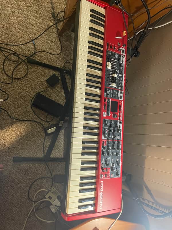 Nord Electro 7 73-Key Digital Stage Piano 2026 - Present - Red image 1