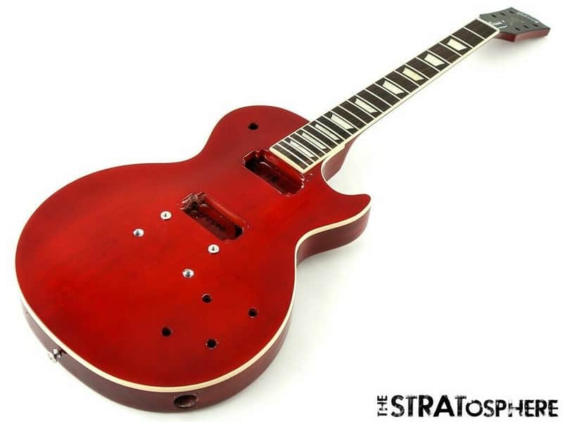 2022 Gibson USA Les Paul Classic Model BODY +NECK Project Translucent Cherry image 1