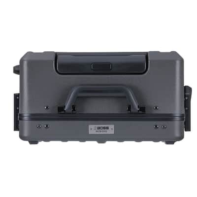 Boss BCB-1000 Suitcase-Style Pedal Board with Heavy-Duty Molded Design, Retractable Handle, and Wheels (Black) image 2