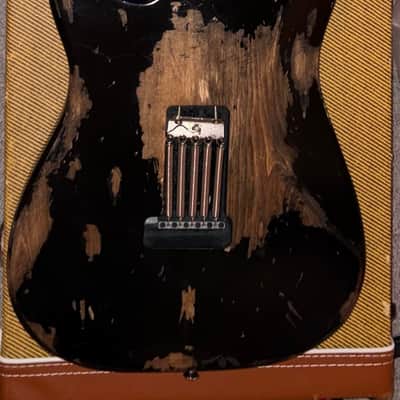 Early 2000’s Black Fender Stratocaster image 2