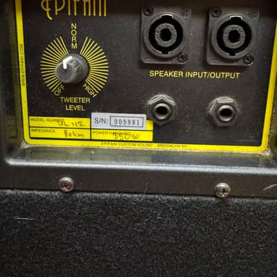 Epifani UL 112 2 Bass Cabinet image 2
