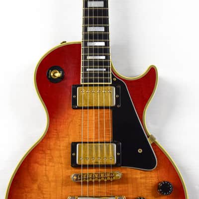 Gibson Les Paul Custom 1990 - Heritage Cherry Sunburst Flame image 2