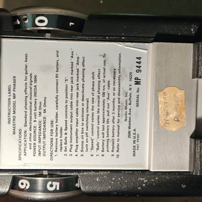 Maestro Phaser MP-1 1976 - 1978 - Black image 2
