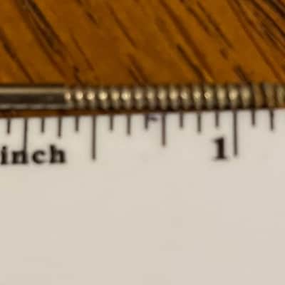 Vintage ORIGINAL 1950's - 70's Fender Precision and Jazz Bass also Gibson Long Mounting SCREWS (6) - RARE FIND! image 4