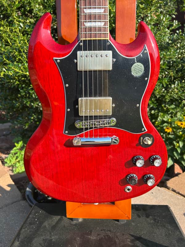 Gibson SG Standard with Top Shelf Upgrades 2022 - Heritage Cherry