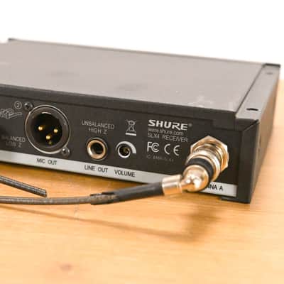 Shure SLX4 Wireless Receiver - H5 Band: 518-542 MHz (NO POWER SUPPLY) CG01YDP image 6