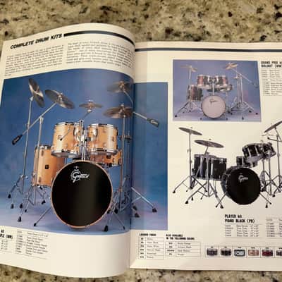 Gretsch Drums Catalog 2000s Grand Prix player jazz kits maple brass snare image 3