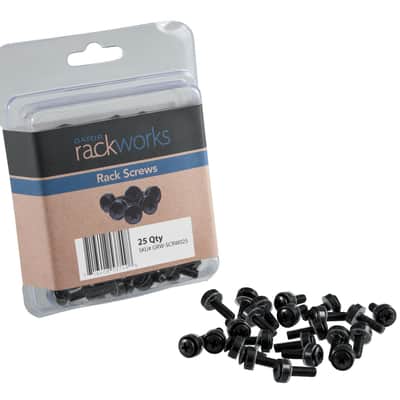 Gator G-PROR-8U-19 Pro Series Rolling Rack Case Bundle with Gator GRW-SCRW025 Rack Screws (25-pack) image 3