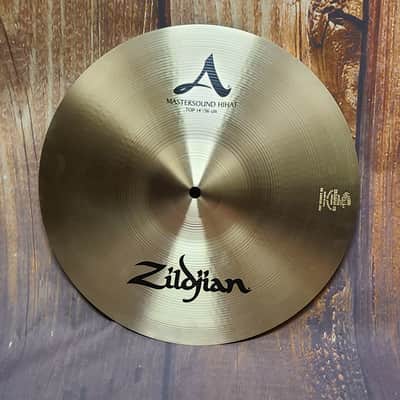 Zildjian 14" A Series Mastersound Hi-Hat Cymbal (Top) 2013 - Present - Traditional image 1