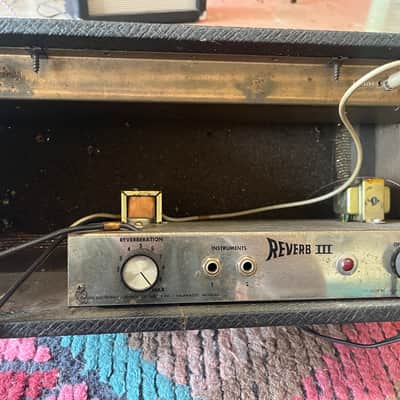 Gibson Reverb III 1960s - Black Tolex image 2