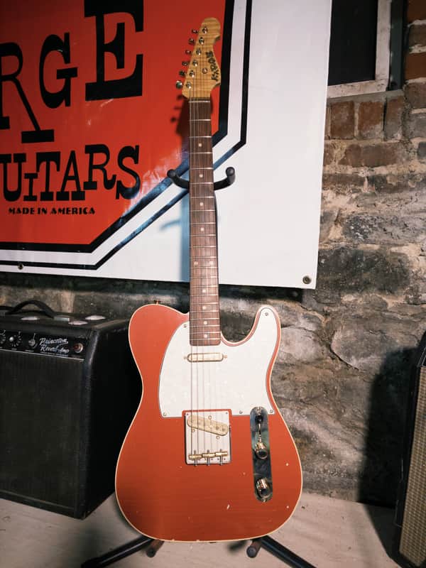 Karge Guitars T style 2025 - 50s DuPont DuCo plum lacquer image 1