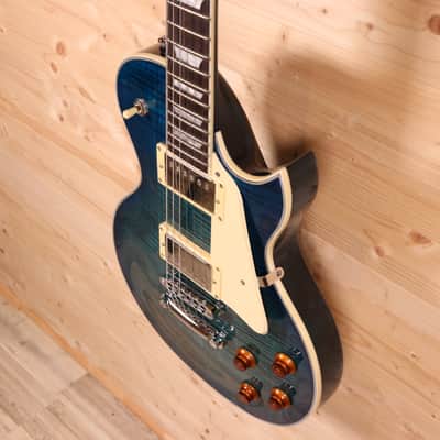 Sire Larry Carlton L7 - Ebony Fingerboard, Transparent Blue Burst image 4