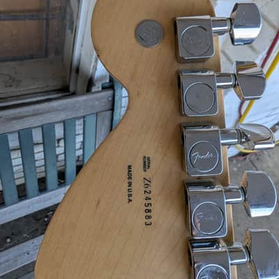 Fender Stratocaster Hwy 1 2006 - vintage white image 11