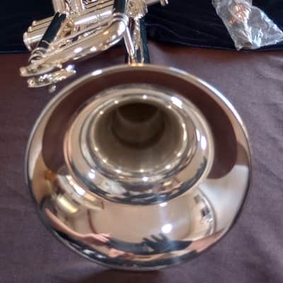 B&S Challenger I series 3137 Bb trumpet 2010s - silver plate image 5