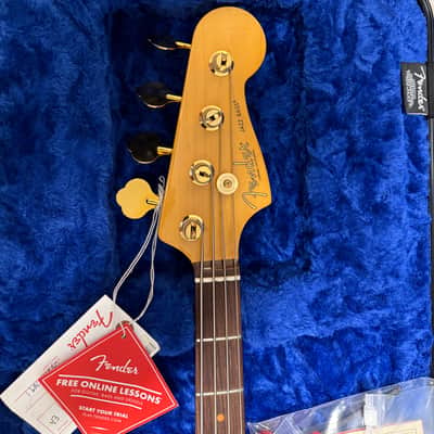 Fender 75th Anniversary Commemorative Jazz Bass 2021 - 2-Color Bourbon Burst image 5