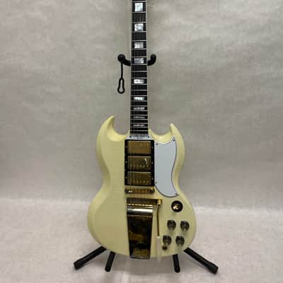 Gibson Les Paul Custom Reissue Murphy Lab Relic 1963 - White image 1
