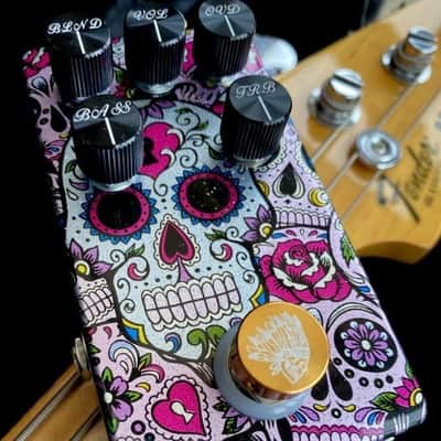 Flattley Boutique Effects Pedals Guitar Platinum Range - Bass Chief Overdrive Pedal image 5