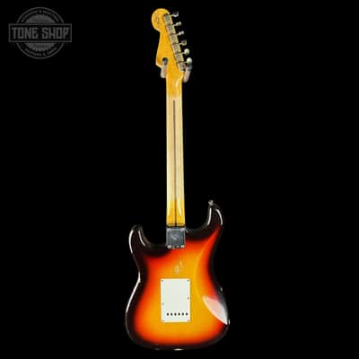 Used 2023 Fender Custom Shop 1958 Stratocaster Relic Sunburst w/case TSU24721 image 7