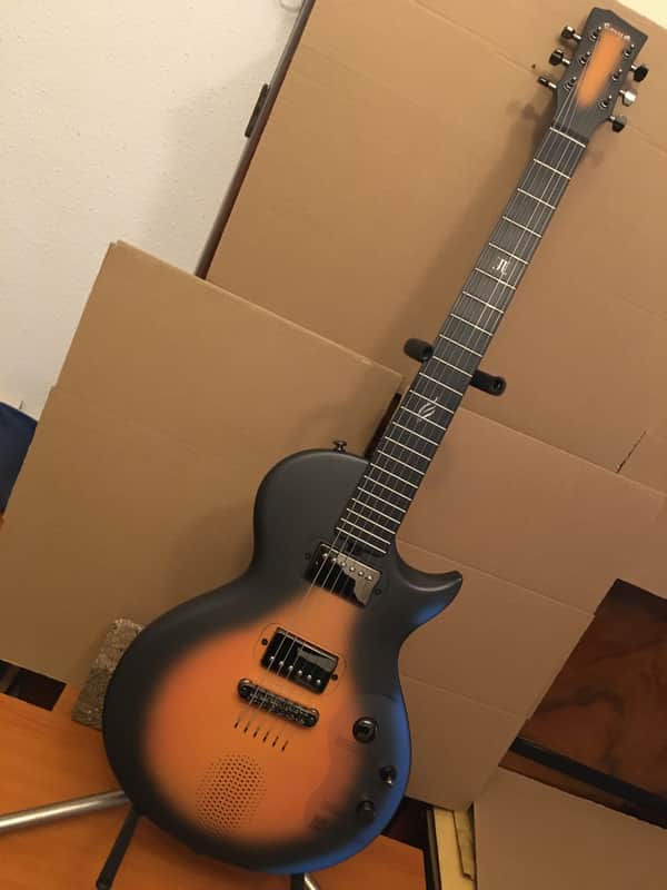 Enya Nova Go Sonic JT Sept. 2025 Smart El Guitar: built-in Amp/Speaker & Effects + 4 Button Footswitch, Deluxe Soft Case, 100% New image 1