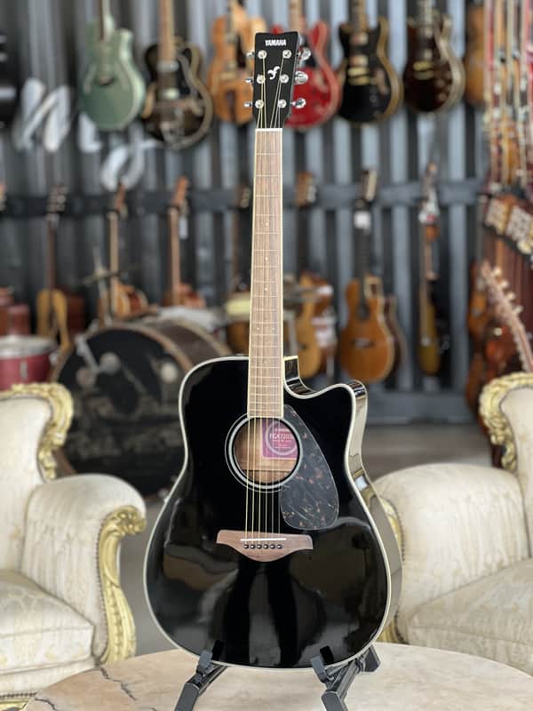Yamaha FGX 720 SC - Black image 1