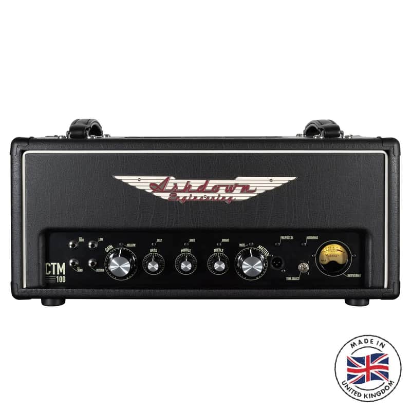 Ashdown CTM-100-UK Custom Shop 100 Watt All Tube Bass Head - Hand-Built in UK image 1