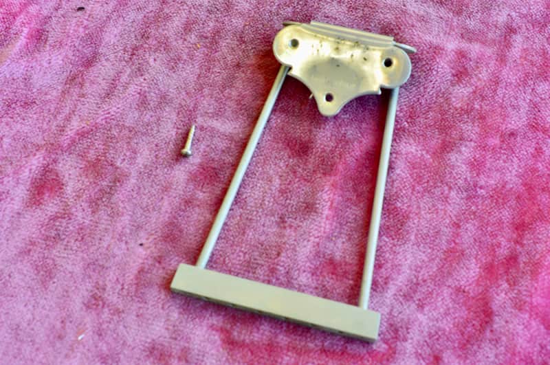 Vintage 1950's - 1960's Hofner Archtop Trapeze Tailpiece - West German made! Rare! image 1