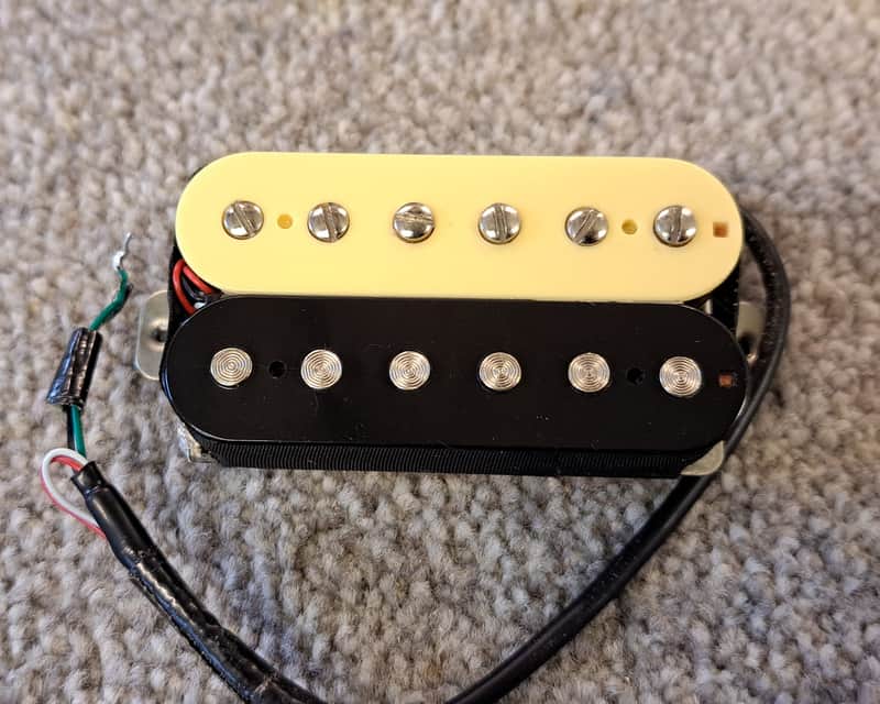 Epiphone High Output Humbucker Bridge Pickup - Zebra Stripe image 1