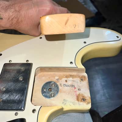 Vintage Fender Telecaster Bass 1972 - Blonde image 25