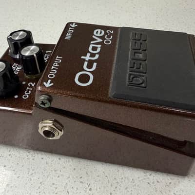 Boss OC-2 Octave (Black Label) 1989 - 1997 - Brown image 3