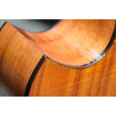 1996 Goodall Koa Jumbo Cutaway KJC natural image 8