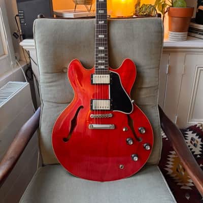 Gibson Custom '63 ES-335 Block 2014 - 2013 - Cherry image 2