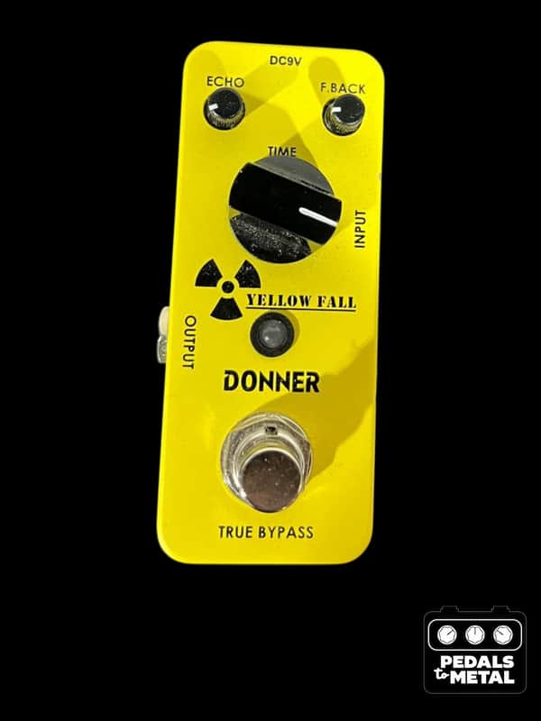 Donner Yellow Fall Analog Delay -x15818 image 1