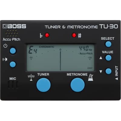 Boss TU-30 Chromatic Pedal Tuner & Metronome image 1