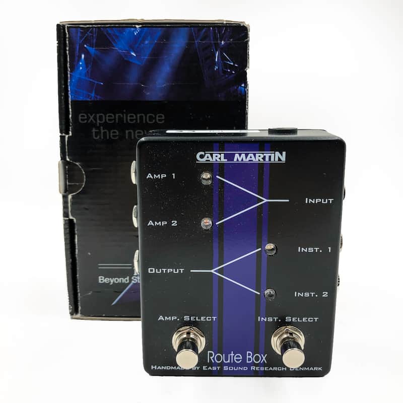Carl Martin Route Box Owned by Rex Brown of Pantera image 1