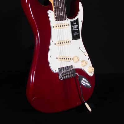 Fender Player II Stratocaster, Rosewood FB, Chambered Mahogany, Transparent Cherry Burst image 4