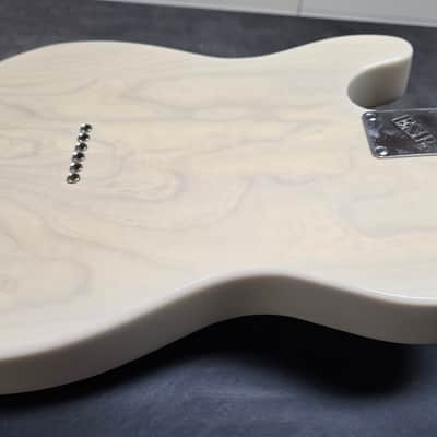 ESP Vintage Telecaster 80s Ash Body White Blonde MJ Japan MIJ 1980's Tele Fender Headstock 400 series TE Guitar image 16