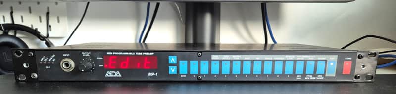 A/DA MP-1 Guitar Preamp 1990s - ADA Depot MOD4 MKii - Black image 1