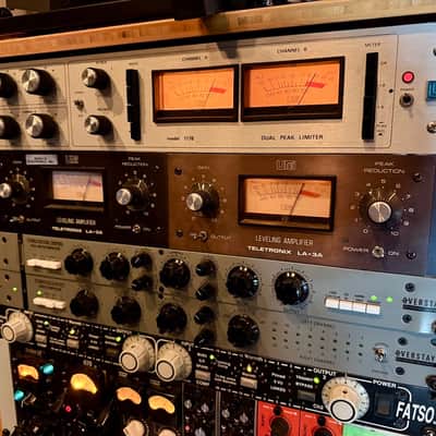 Urei 1178 Stereo Peak Limiter 1970s - Silverface image 2