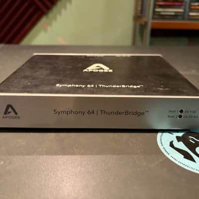 Apogee Symphony I/O MK1 2x6 + Thunderbridge — Vintage Pro Audio Interface image 5