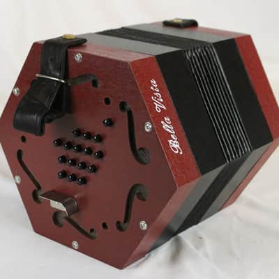 NEW Chestnut Bella Vista Harper English Concertina Alto 30 Button G3-C6 image 1