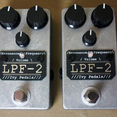 Ivy Pedals LPF-2 analog low-pass filter - Silver/Black v3 2026 image 7