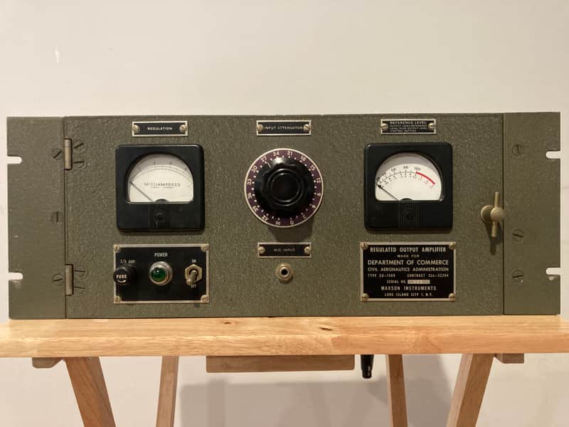 Department of Commerce Maxson CA 1589-A 50's - Tube Limiter Compressor image 1