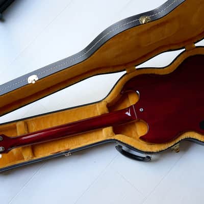 Gibson Custom Shop '63 SG Special Reissue VOS - Vintage Cherry - Dark Board - P90s image 10