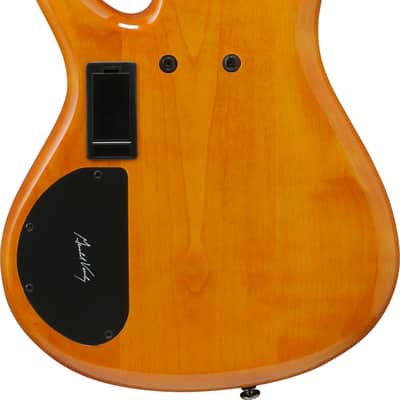 Ibanez Gerald Veasley Signature 6 String Electric Bass - Amber (GVB36AM) image 5